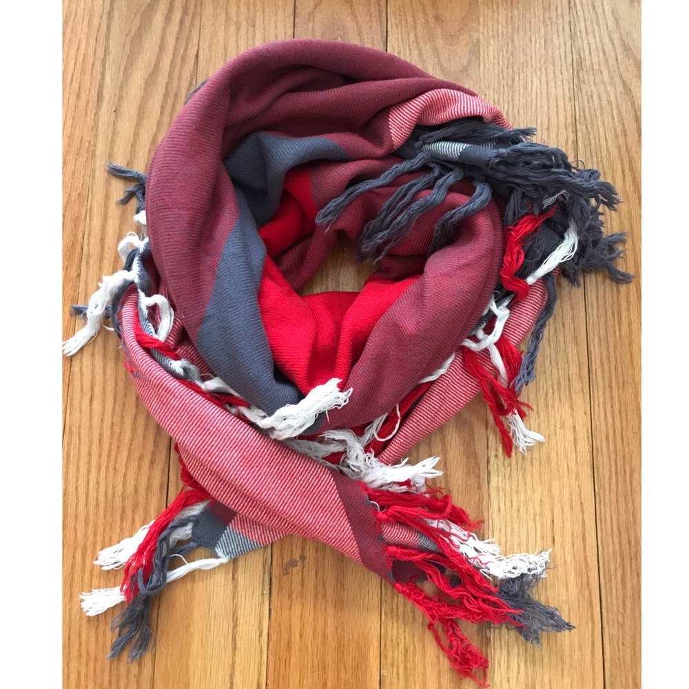 Madewell • Oversized Grid Blanket Scarf